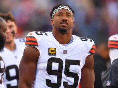 Myles Garrett de los Browns niega los rumores de intercambio de los Eagles y las especulaciones después de la fecha límite: «No tuve nada que ver conmigo»