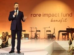 Jimmy Kimmel abre FOOD BANK afuera de su estudio en una nueva crítica a Trump después de que se suspendiera su programa