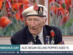 “¿Mis amigos dieron sus vidas por qué, por el país de hoy?” : Un veterano de 100 años de la Segunda Guerra Mundial sorprende a los anfitriones de GMB al decir que ganar la guerra «no valió la pena» debido al lamentable estado de la nación, haciéndose eco de una nueva encuesta importante sobre Gran Bretaña de Starmer.