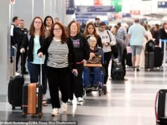 Viaje a través de un paisaje infernal mientras el cierre provoca escalas en tierra en Chicago y vuelos cancelados en todo el país