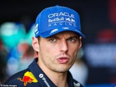 Las esperanzas de título de Max Verstappen sufren un ENORME golpe durante la clasificación del Gran Premio de Brasil, lo que llevó a su padre Jos a salir furioso del garaje de Red Bull.