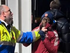 La estrella viral de AFTV, Ty, rompe el silencio después de que el mayordomo lo asfixiara después del empate de Sunderland mientras el coanfitrión arremete contra el funcionario.