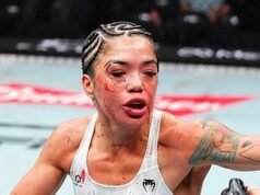 Impresionante estrella de UFC irreconocible después de una sangrienta y brutal derrota en el Madison Square Garden