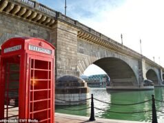 La ciudad desértica de EE. UU., hogar del Puente de Londres reconstruido, atrae a californianos que huyen del alto costo de vida