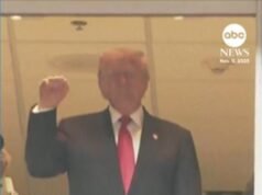 MIRAR: Trump se convierte en el primer presidente en un partido de temporada regular de la NFL desde 1978