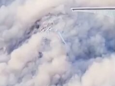 Vídeo muestra el colapso de un puente recién construido en China