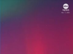 MIRAR: La aurora boreal deslumbra los cielos estadounidenses