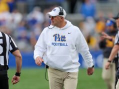 El entrenador de Pitt, Pat Narduzzi, sobre el partido de Notre Dame: «Pueden darnos 100 puntos siempre que ganemos los dos siguientes»