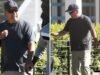 Bruce Willis fue visto paseando por la playa de Los Ángeles
