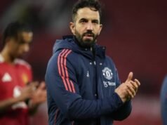 Rubén Amorim estuvo bajo intenso estrés cuando el United humilló a 10 jugadores del Everton