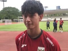 Elegante declaración de Luke Xavier Keet después de participar en el CT de la selección nacional sub-22 de Indonesia antes de los SEA Games 2025
