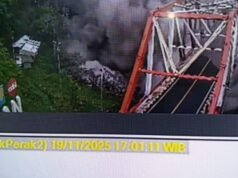 Una pareja de Kediri cayó a causa de la erupción del monte Semeru, sufrió quemaduras y fue hospitalizada.