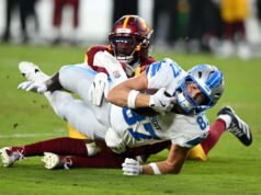 Los Lions colocan al TE Sam LaPorta en IR con una lesión en la espalda antes del enfrentamiento de la NFC con los Eagles