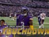 JJ McCarthy encuentra a Jordan Addison para un touchdown de 15 yardas, dando a los Vikings ventaja sobre los Bears | Lo más destacado de la NFL