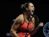 Finales WTA: Sabalenka vence a Anisimova para preparar el choque cumbre contra Rybakina