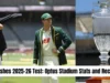 AUS vs ENG, primera prueba de cenizas: estadísticas y récords del estadio Optus | Gira de Inglaterra por Australia 2025-26