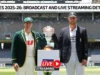 AUS vs ENG, Ashes 2025-26: transmisión, detalles de la transmisión en vivo: cuándo y dónde mirar en India, Australia, EE. UU., Reino Unido, Canadá y otros países