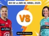 Predicción del partido BH-W vs MR-W, WBBL 2025: ¿Quién ganará el partido de hoy entre Brisbane Heat y Melbourne Renegades?