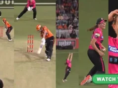 WBBL | 11 (MIRAR): La magnífica atrapada de Caoimhe Bray envía a Amy Edgar a empacar mientras los Sydney Sixers logran una victoria de 10 terrenos sobre los Perth Scorchers