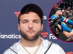 Cam Skattebo de los Giants defiende su aparición en la WWE mientras se recupera de una lesión