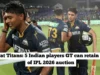 Gujarat Titans: 5 jugadores indios que GT puede retener antes de la subasta IPL 2026