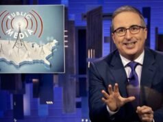 Subasta de John Oliver ‘Last Week Tonight’ para apoyar la radiodifusión pública