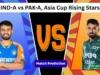 IND-A vs PAK-A, Predicción del partido Asia Cup Rising Stars T20: ¿Quién ganará el partido de hoy entre India A y Pakistán A?