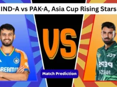 IND-A vs PAK-A, Predicción del partido Asia Cup Rising Stars T20: ¿Quién ganará el partido de hoy entre India A y Pakistán A?