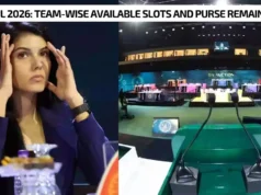 Retenciones de IPL 2026: espacios disponibles por equipo y bolsa restante antes de la minisubasta