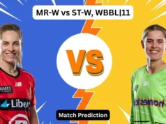 MR-W frente a ST-W, WBBL | Predicción del 11º partido: ¿Quién ganará el partido de hoy entre Melbourne Renegades y Sydney Thunder?