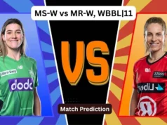MS-W frente a MR-W, WBBL | Predicción del 11º partido: ¿Quién ganará el partido de hoy entre Melbourne Stars y Melbourne Renegades?