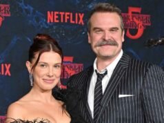 La primera reunión de Millie Bobby Brown y David Harbour fue sobre control de daños