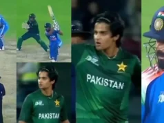 MIRAR: Naman Dhir lanza una mirada fría después de que el hilandero de Pakistán genere controversia con una despedida agresiva durante la Copa Asia Rising Stars 2025