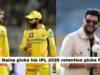 Suresh Raina revela sus selecciones de retención de IPL 2026 para CSK; da un gran veredicto sobre Ravindra Jadeja y MS Dhoni