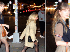 Taylor Swift cena con Sabrina Carpenter en Nueva York