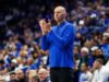 El entrenador del No. 9 de Kentucky, Mark Pope, evita servir como jurado antes del juego de rivalidad con el No. 12 Louisville