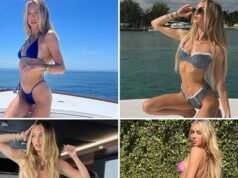 ‘Single’ Corinne Olympios Hot Shots para iniciar su 34 cumpleaños