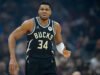 La estrella de los Bucks, Giannis Antetokounmpo, deja la derrota inicial ante los Cavaliers con una lesión en la ingle