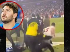 El pargo largo de los Lions, Hogan Hatten, niega haber discutido con un fanático que entró corriendo al campo