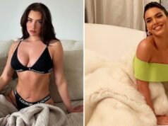 Celebridades acurrucadas en mantas