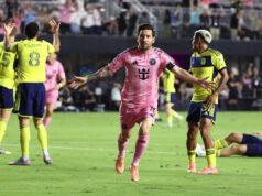 Playoffs MLS: Inter Miami vence 4-0 a Nashville gracias a dobletes de Lionel Messi y Tadeo Allende