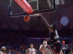 JT Toppin muestra su poder con una volcada desagradable mientras Texas Tech sigue a Illinois en la segunda mitad