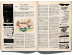 Hannah Goldfield sobre «No comas antes de leer esto» de Anthony Bourdain