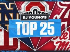 Clasificación de fútbol americano universitario de 2025: Ohio State e Indiana siguen en la cima, los equipos de ACC caen