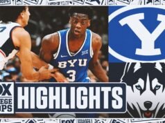 Lo más destacado del No. 7 BYU Cougars vs. No. 3 UConn Huskies | Aros universitarios FOX