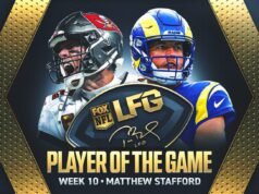 Matthew Stafford ‘hizo todo’ lo que pudo para ayudar a los Rams a vencer a los 49ers y ganar los honores de Jugador del Juego de LFG