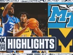 Lo más destacado de los Middle Tennessee Blue Raiders contra el No. 7 Michigan Wolverines | Aros universitarios FOX