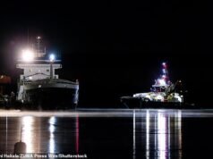 La policía finlandesa incauta un barco sospechoso de dañar un cable submarino de telecomunicaciones en el Mar Báltico