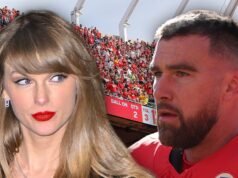 Taylor Swift interpreta a la tía de las sobrinas de Travis Kelce mientras los Chiefs son eliminados de los playoffs