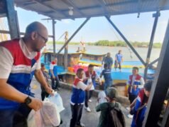 Al llegar a Langsa, PGN toma ruta marítima para evacuación y distribución logística